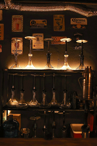 Cloud bar inside